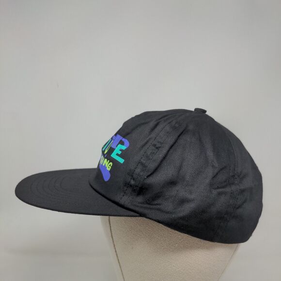 It's an Attitude Thing Snapback Hat Black One Size Adjustable 6 Panel Cotton - Picture 3 of 7